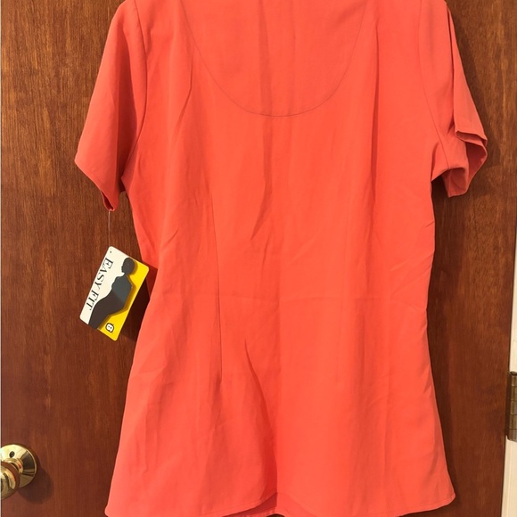 WonderWink Scrub Top Shirt Size Small EasyFit Stretch Nurse Dental Medical - Picture 3 of 3